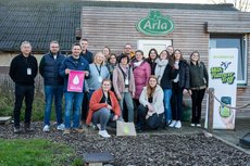 Beim 2. Milk.Fluencer-Treff von DIALOG MILCH gab es für die teilnehmenden Landwirte auf dem Arla Innovationshof in Kamp-Lintfort viele Impulse für die Hof-PR und neue Kontakte.